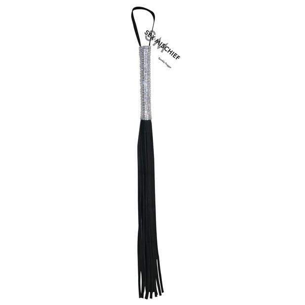 Sex and Mischief - Sparkle Flogger (Black) Flogger 646709099268 CherryAffairs