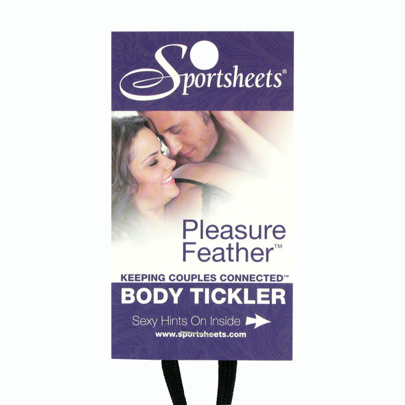 Sportsheets - Pleasure Feather Tickler (Rose) - SS1002 / Black - Tickler