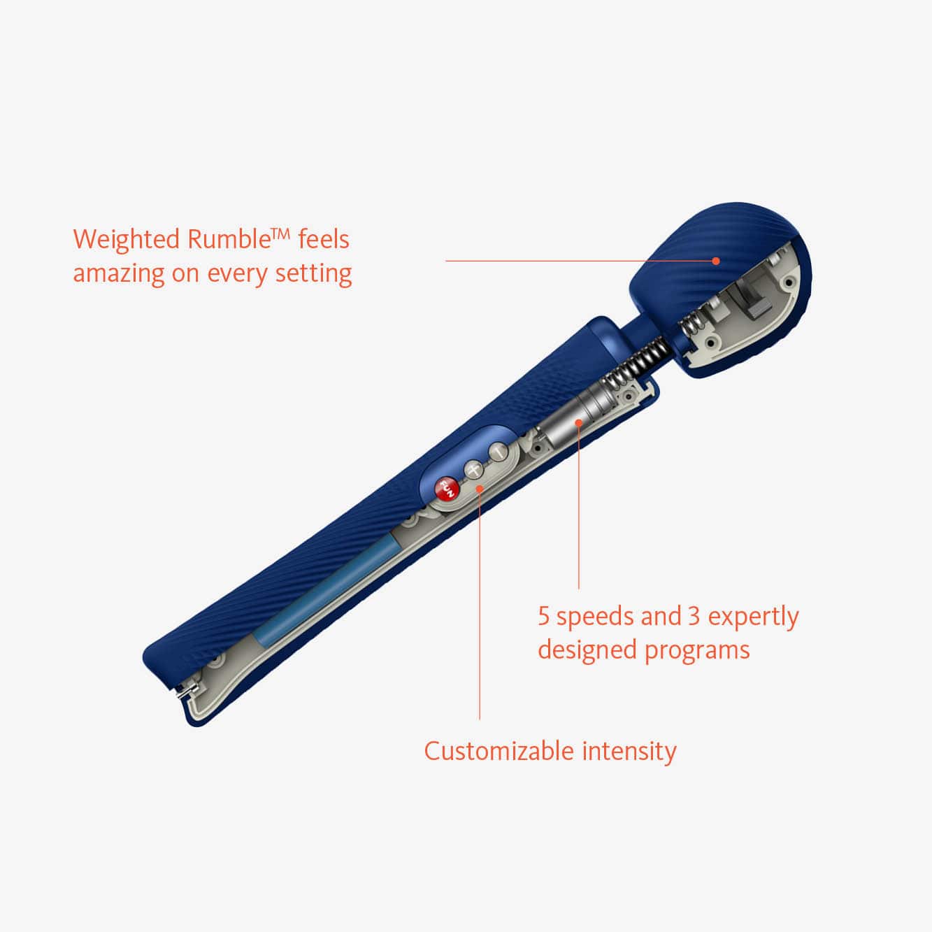 Fun Factory - Vim Vibrating Wand Massager (Nightblue)