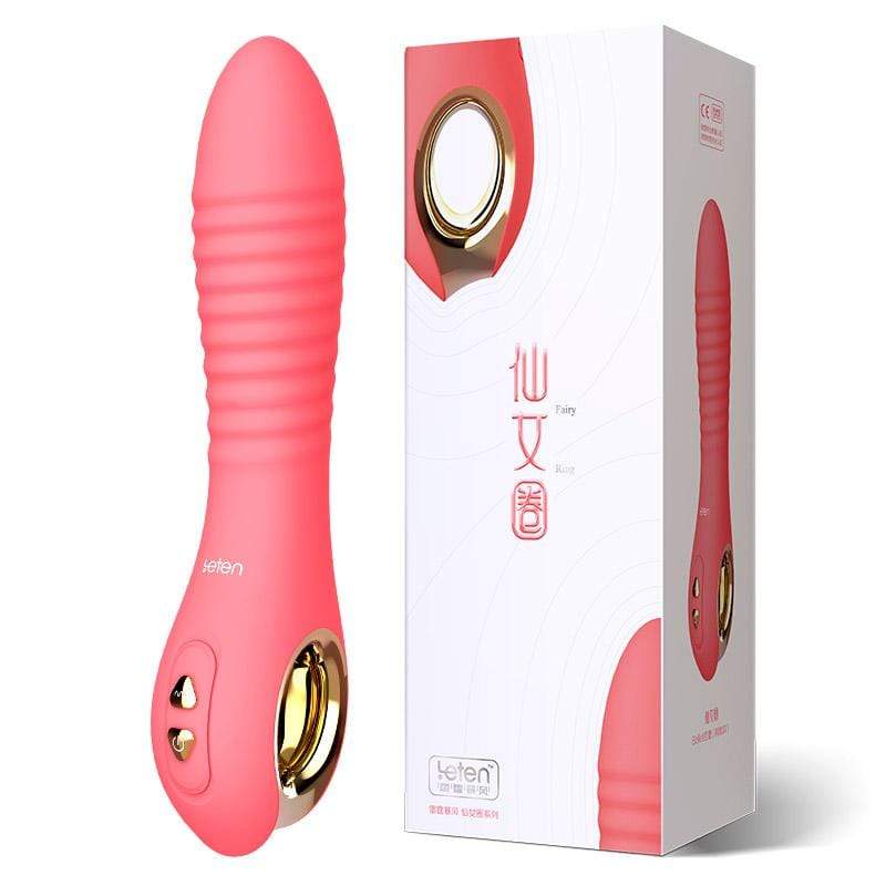 Leten - Fairy Magnetic Rechargeable Thrusting Vibrator (Pink) G Spot Dildo (Vibration) Rechargeable 6920995410841 CherryAffairs