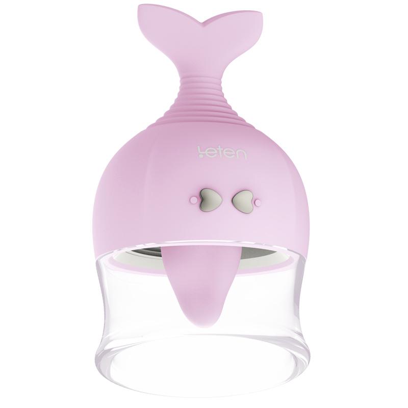 Leten - Cuts Party Tongue Stimulating Massager (Purple) Clit Massager (Vibration) Rechargeable 293476247 CherryAffairs