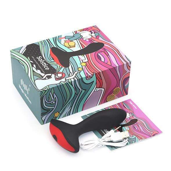 Magic Motion - Solstice App-Controlled Prostate Vibrator (Black) Prostate Massager (Vibration) Rechargeable 6958136104021 CherryAffairs