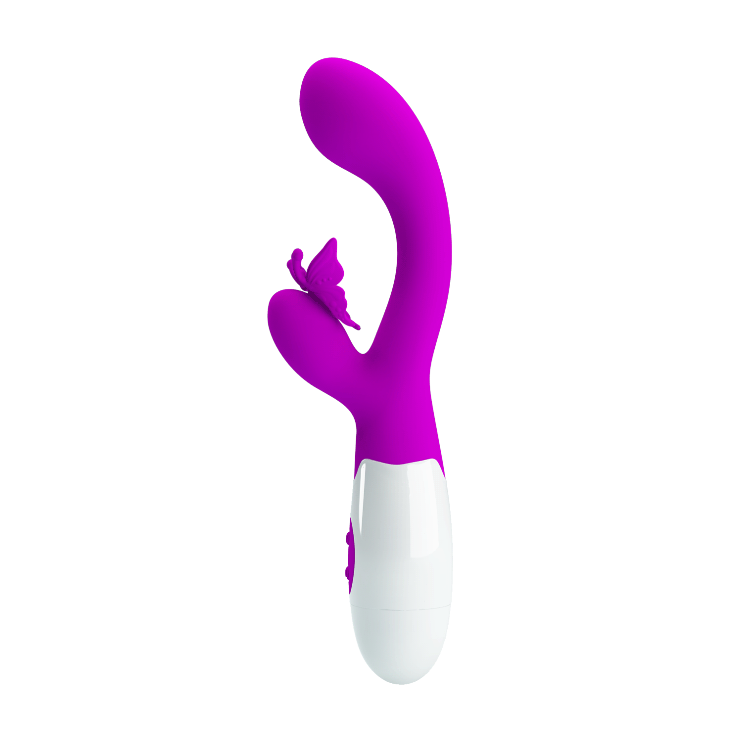 Pretty Love - Butterfly Kiss Rabbit Vibrator (Pink) - Pink - Rabbit Dildo (Vibration) Non Rechargeable