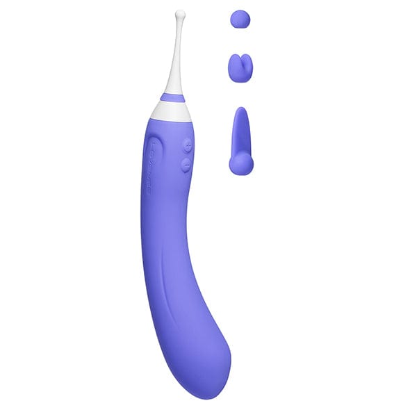 Lovense - Hyphy App-Controlled Dual End Vibrator (Purple) Clit Massager (Vibration) Rechargeable 6972677430050 CherryAffairs