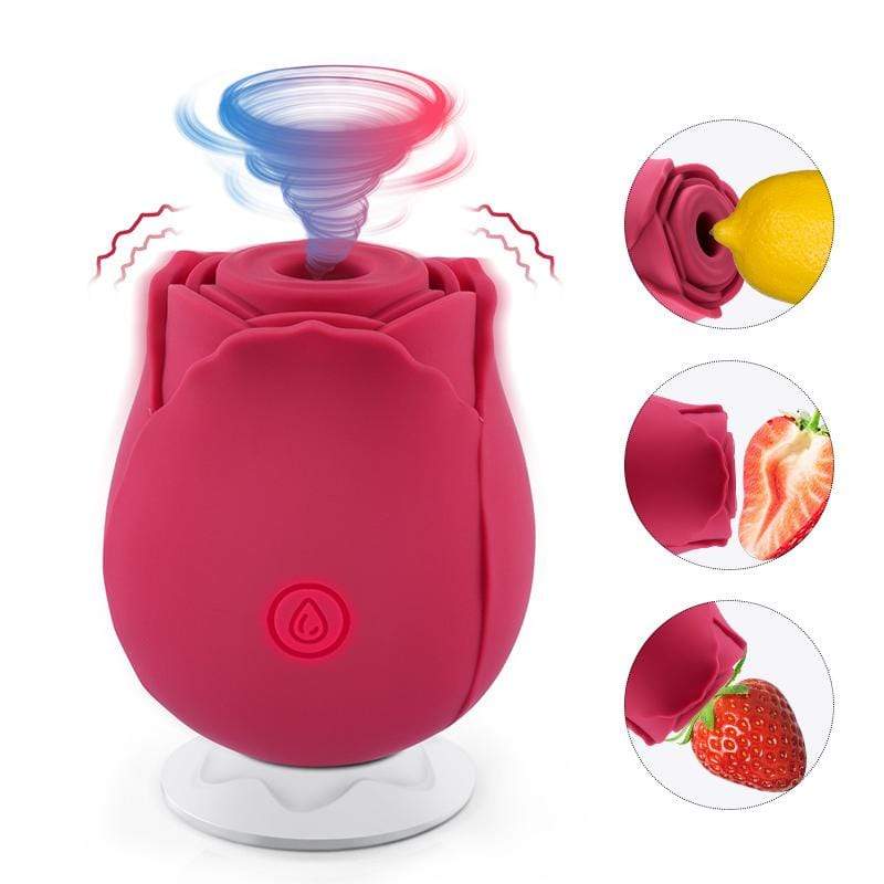 Tracy's Dog - Rosie Vibrator Clitoral Air Stimulator (Pink) Clit Massager (Vibration) Rechargeable 6972725981107 CherryAffairs