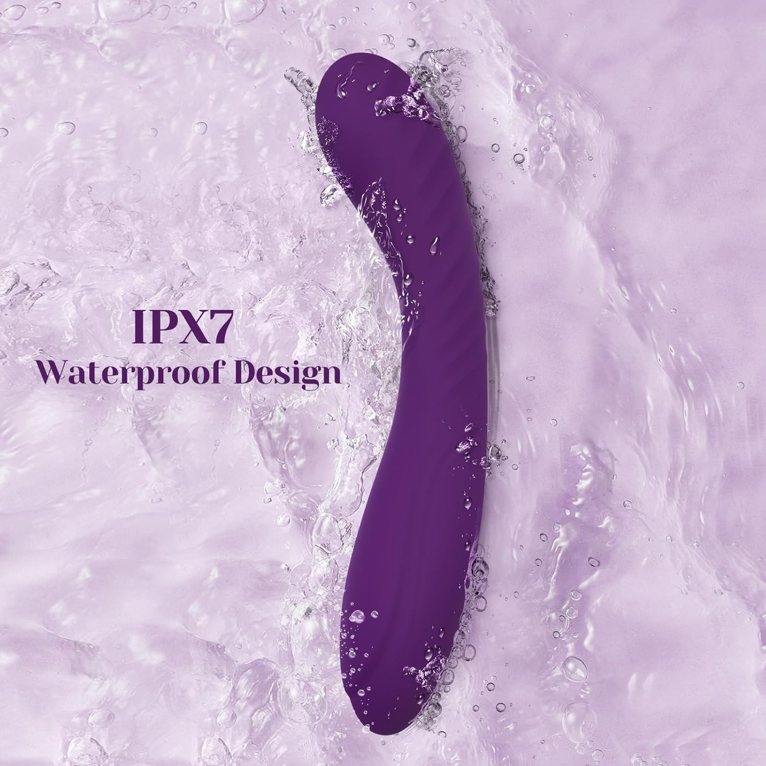 Tracy’s Dog - G Vibe G Spot Dildo Vibrator (Purple) - Purple - G Spot Dildo (Vibration) Rechargeable