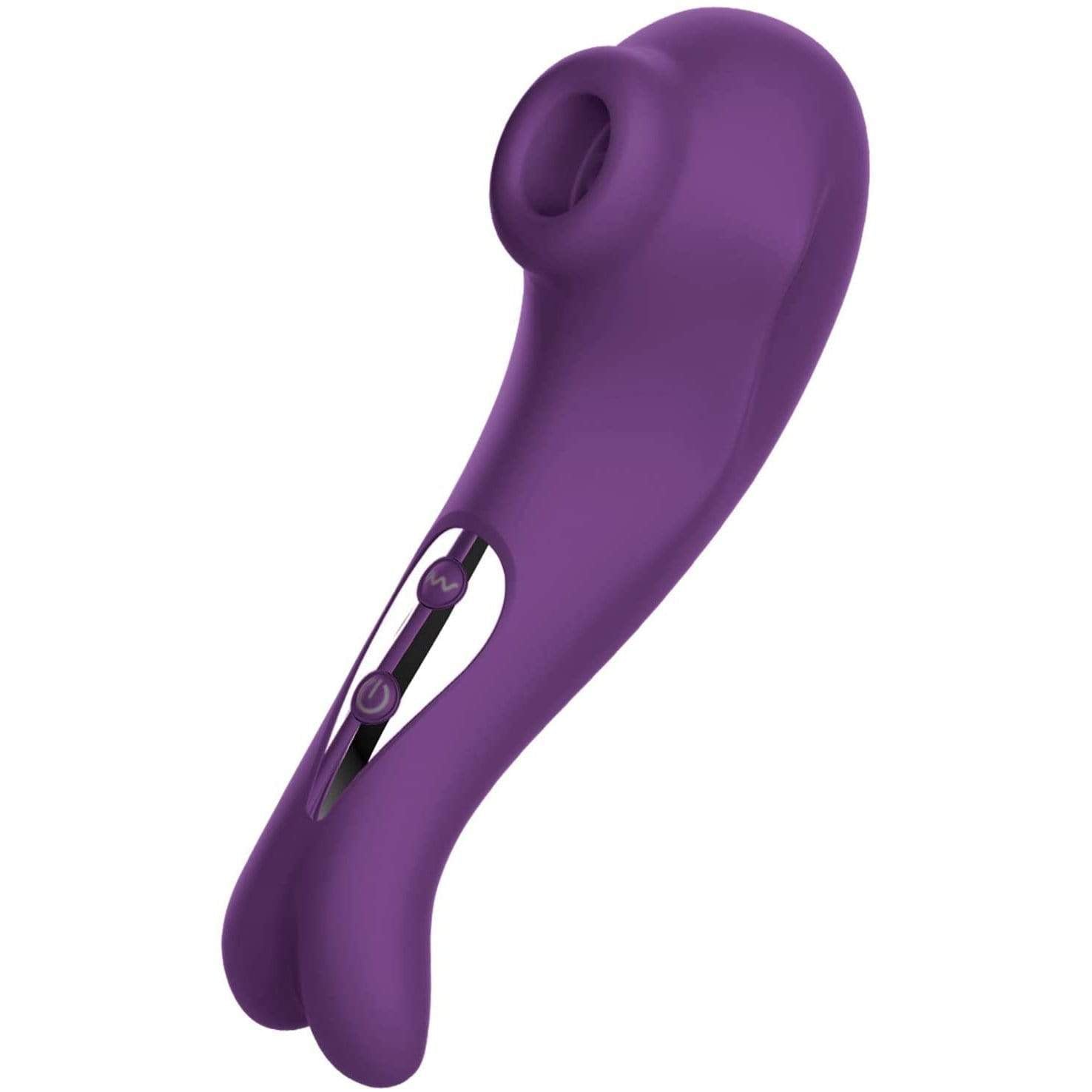 Tracy's Dog - P Cat Clitoral Air Stimulator Sucking Vibrator (Purple) Clit Massager (Vibration) Rechargeable 6972725980339 CherryAffairs