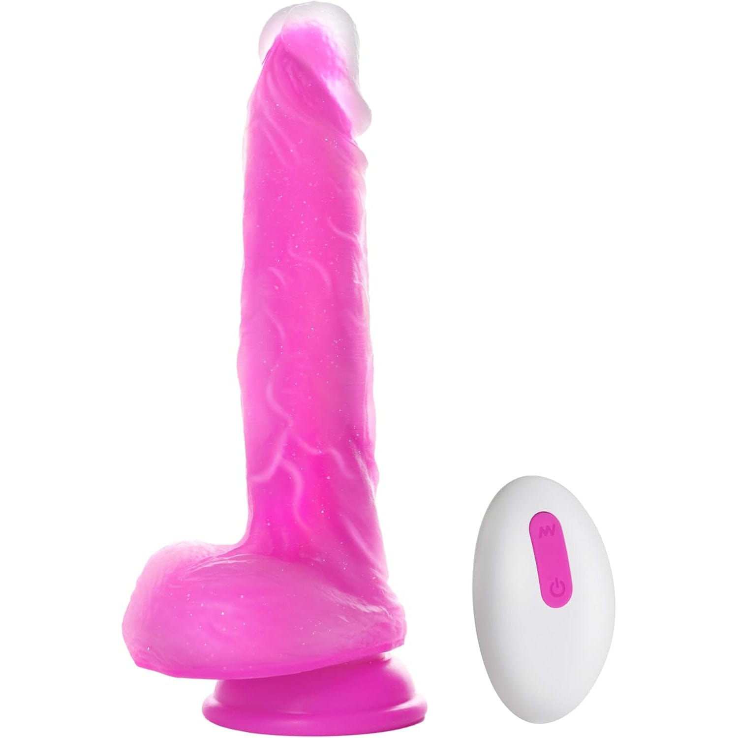 Tracy's Dog - JeliVoy Thrusting Dildo Jellyskin (Rose Red) TRD1029 CherryAffairs