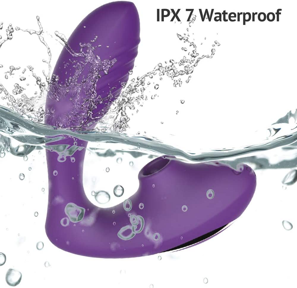 Tracy's Dog - Clitoral Air Stimulator Sucking Vibrator with Remote OG Pro 2 (Purple) Clit Massager (Vibration) Rechargeable 435204889 CherryAffairs