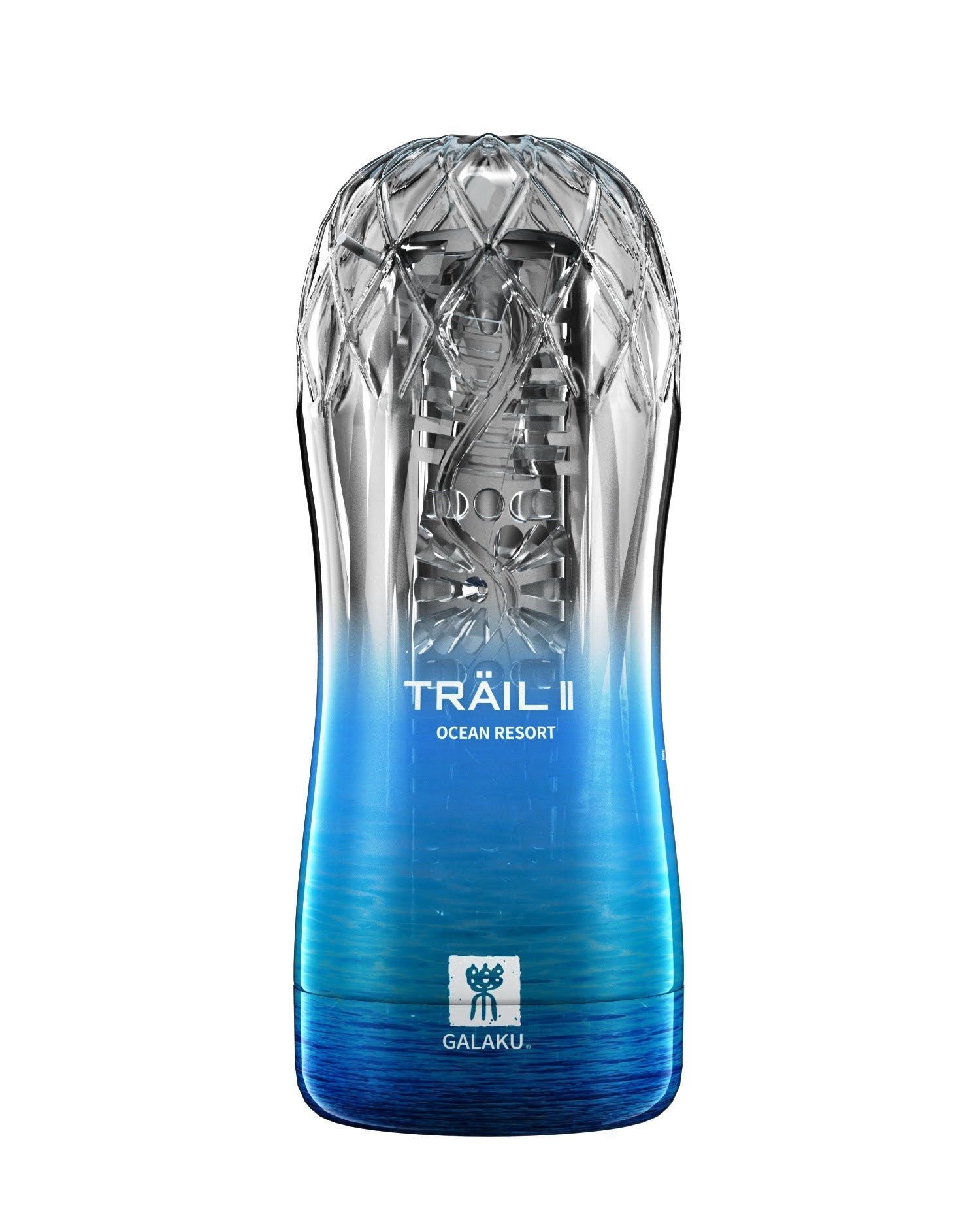 Galaku - Trail II Suction Onacup Stroker Masturbator Cup - Ocean Resort - Masturbator Resusable Cup (Non Vibration)