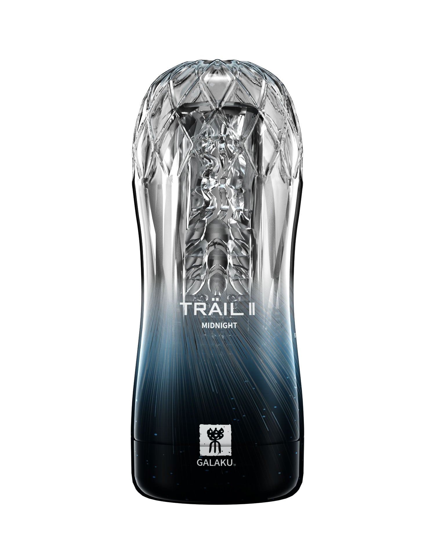 Galaku - Trail II Suction Onacup Stroker Masturbator Cup - Midnight - Masturbator Resusable Cup (Non Vibration)