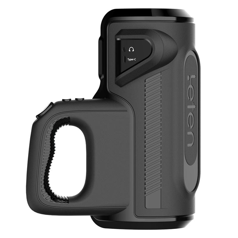 Leten - Cannon King Thrusting Pro Automatic Masturbator (Black) LET1032 CherryAffairs