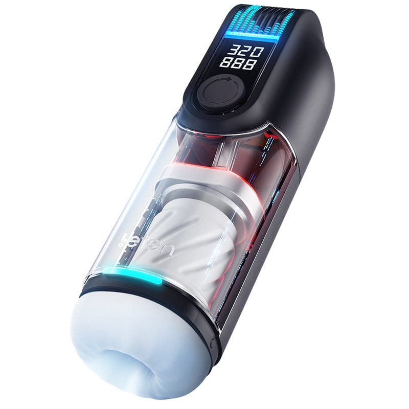 Leten - Black Hole Pro Tornado Automatic Thrusting Masturbator (Black) LET1034 CherryAffairs
