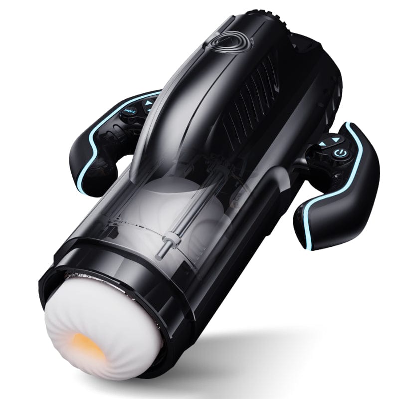 Leten - Bermuda Storm Automatic Thursting Sucking Heating Masturbator (Black) LET1035 CherryAffairs