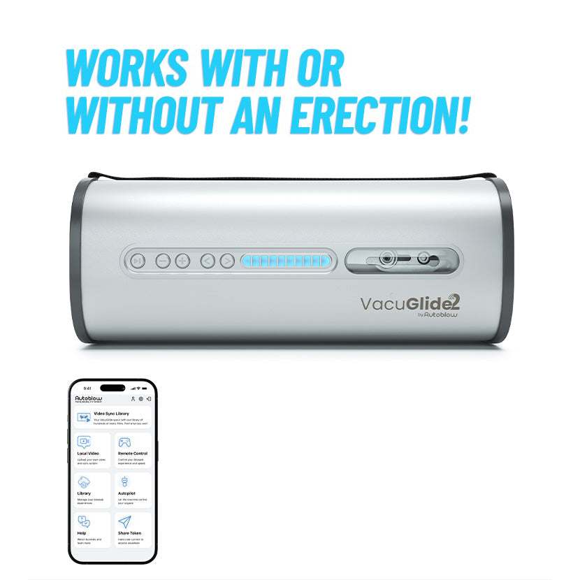 Autoblow - Vacuglide 2 by Autoblow: Suction-Aided Milking Machine (Silver)