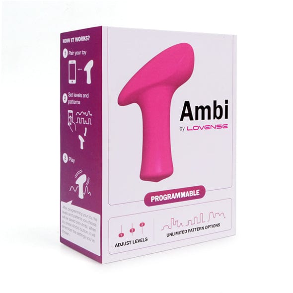 Lovense - Ambi App-Controlled Bullet Vibrator (Pink) Bullet (Vibration) Rechargeable 714449810730 CherryAffairs