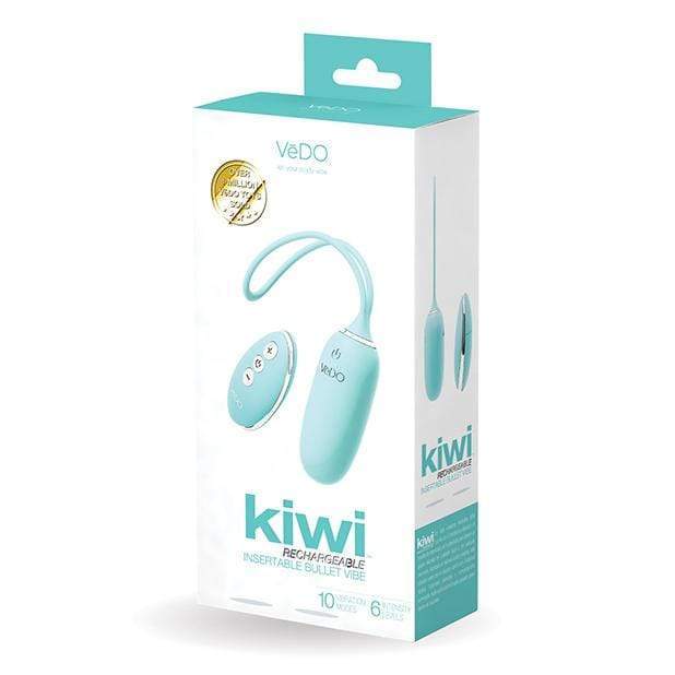 VeDO - Kiwi Remote Control Rechargeable Egg Vibrator (Tease Me Turquoise) Wireless Remote Control Egg (Vibration) Rechargeable 716053727565 CherryAffairs