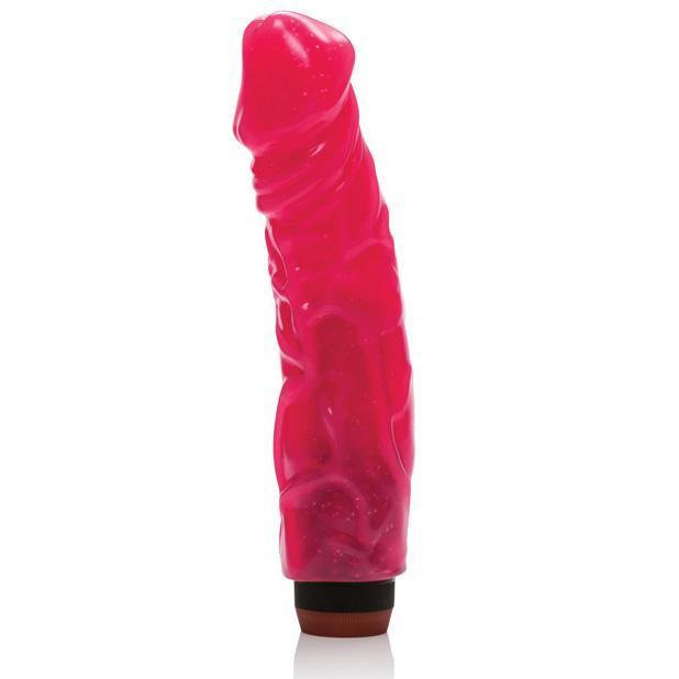 California Exotics - Hot Pinks Devil Dick Vibrating Dildo 6.5" (Pink) Non Realistic Dildo w/o suction cup (Vibration) Non Rechargeable Singapore