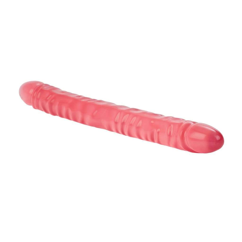 California Exotics - Translucence Veined Double Dong 17" (Pink) Double Dildo (Non Vibration) 716770022288 CherryAffairs