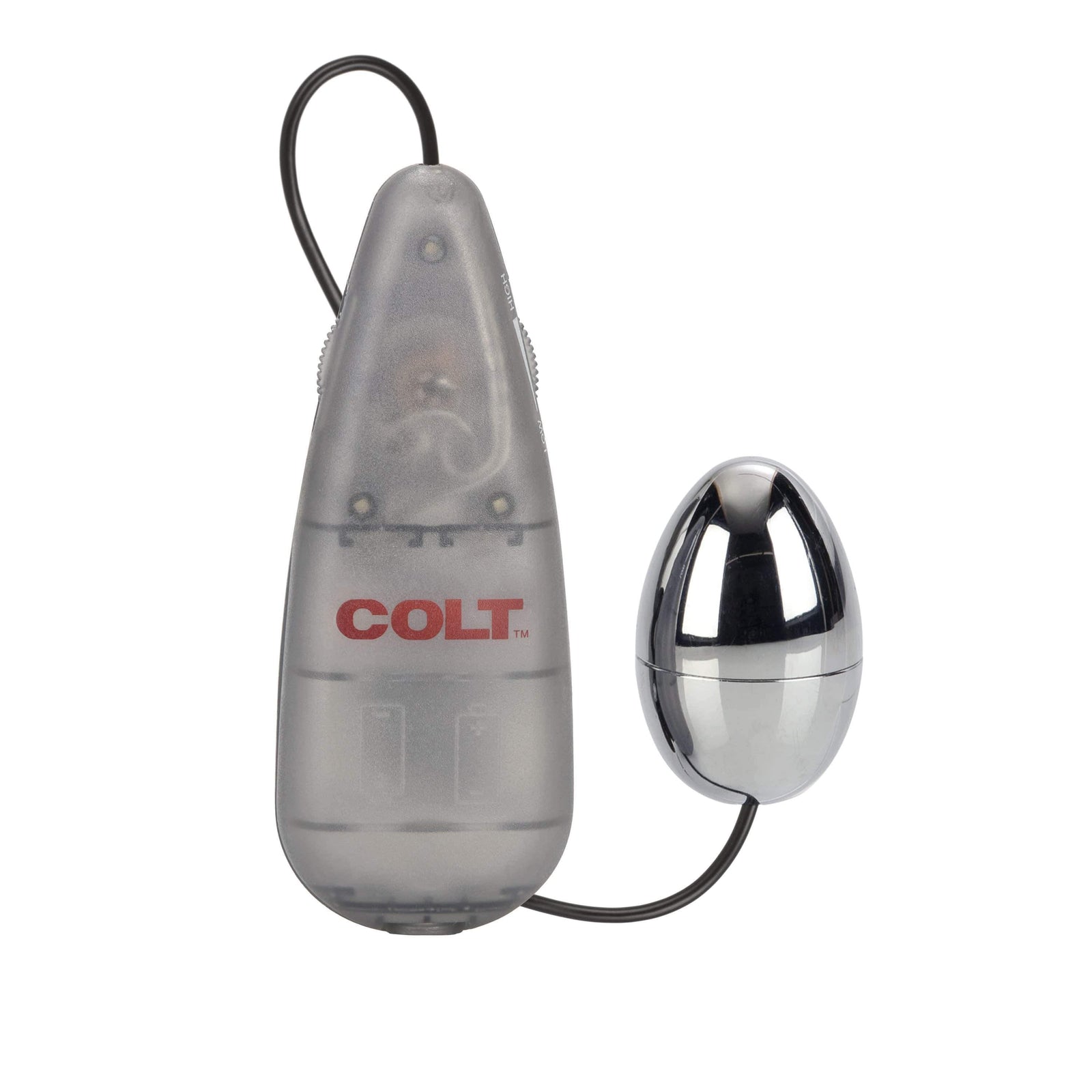 California Exotics - COLT Multi Speed Power Bullet Pak Universal Egg with Remote (Silver) Wired Remote Control Egg (Vibration) Non Rechargeable 716770032850 CherryAffairs
