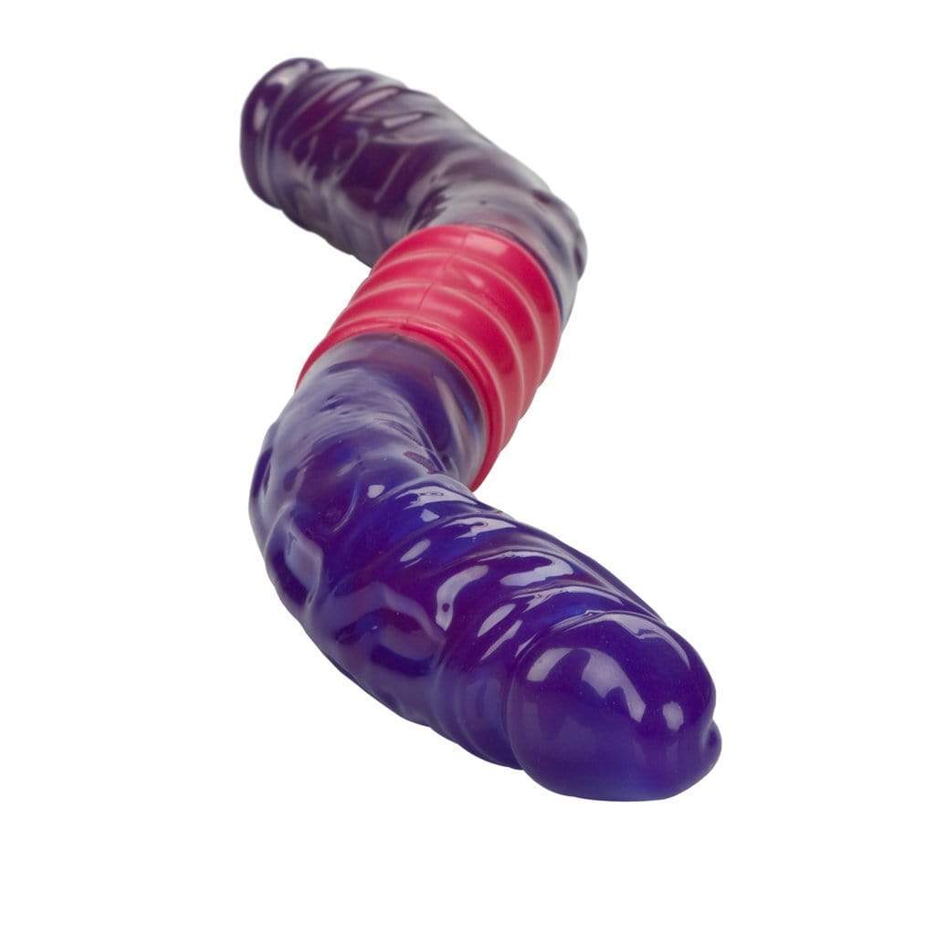 California Exotics - Dual Vibrating Flexi Double Dong 15" (Purple) Double Dildo (Non Vibration) 716770037756 CherryAffairs