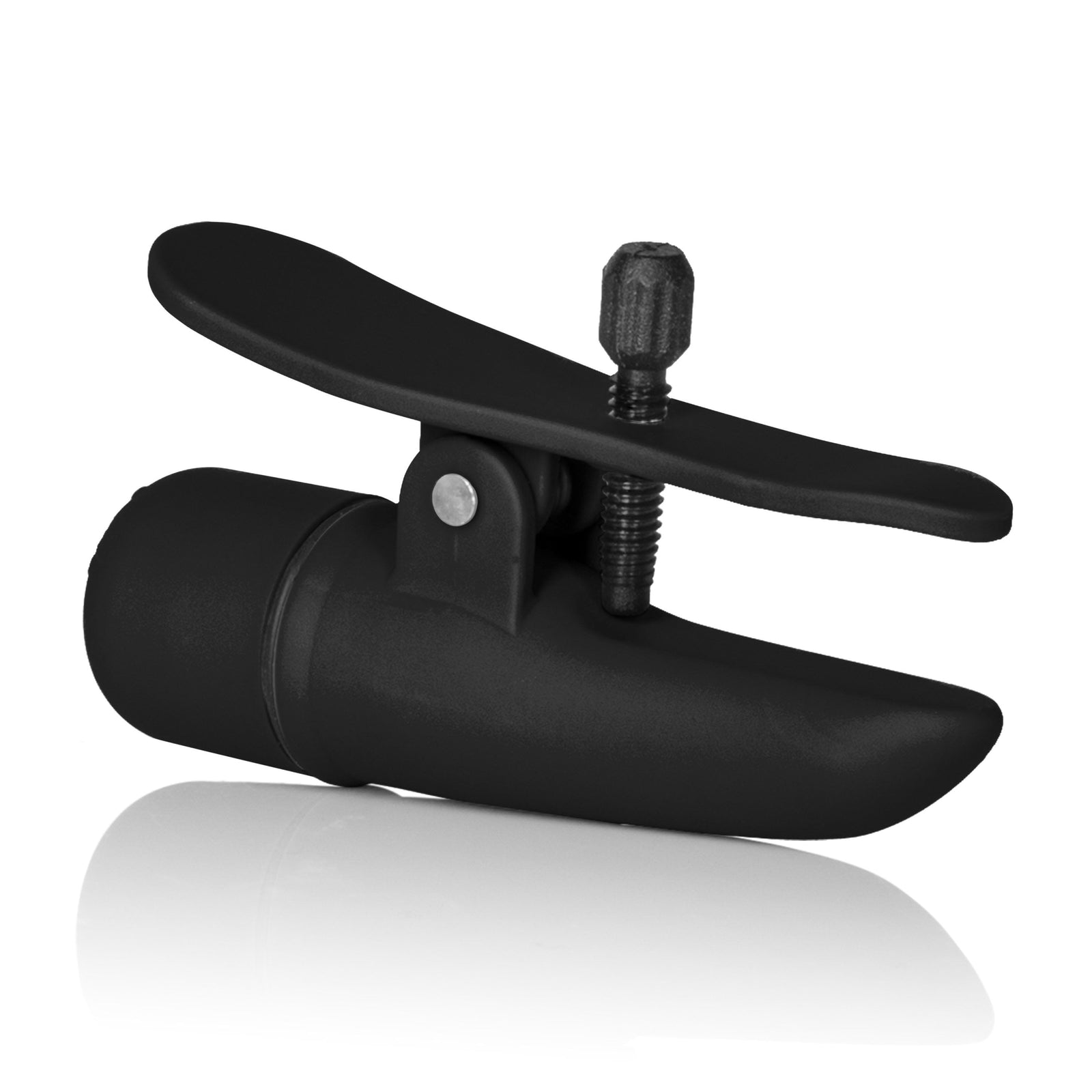 California Exotics - COLT Grips Vibrating Nipple Clamps (Black) Nipple Clamps (Vibration) Non Rechargeable Singapore