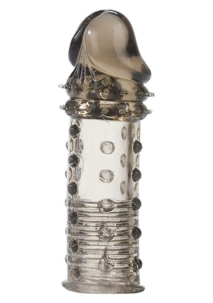 California Exotics - Adonis Penis Extension (Smoke) Cock Sleeves (Non Vibration)