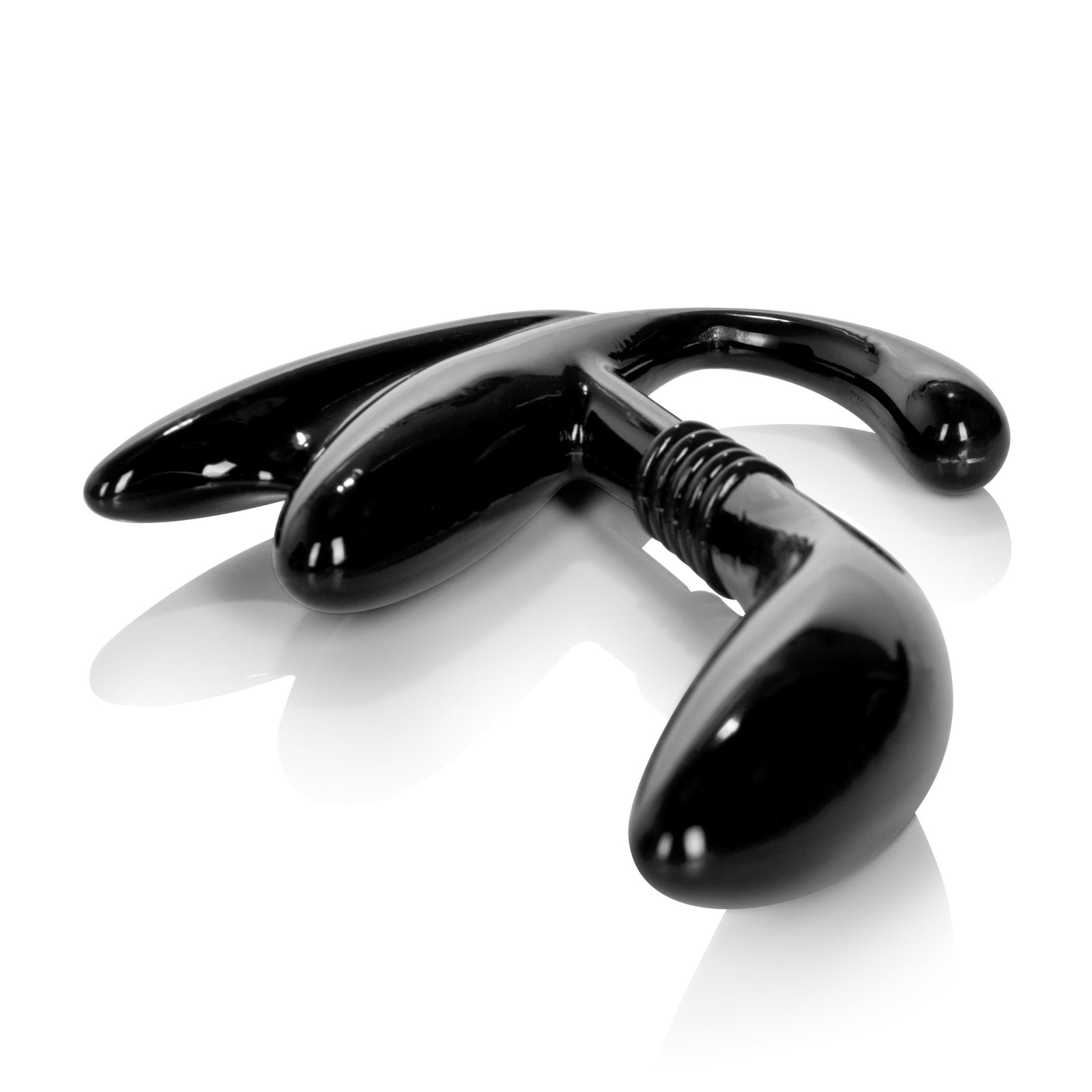 California Exotics - Apollo Curved Prostate Probe Massager (Black) Prostate Massager (Non Vibration) Singapore