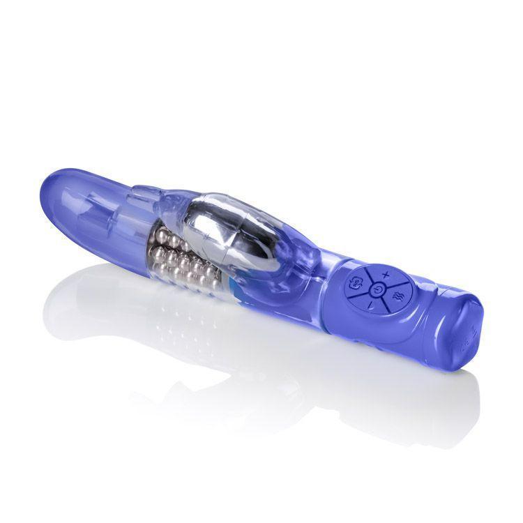 California Exotics - Advanced G Jack Rabbit Vibrator (Blue) Rabbit Dildo (Vibration) Non Rechargeable - CherryAffairs Singapore