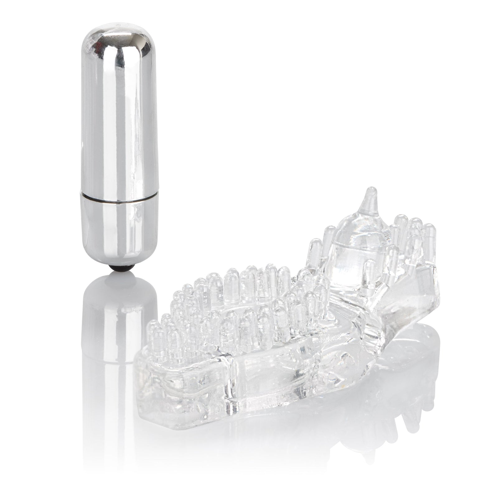 California Exotics - Wireless Passion Enhancer Vibrating Cock Ring (Clear) Rubber Cock Ring (Vibration) Non Rechargeable Singapore