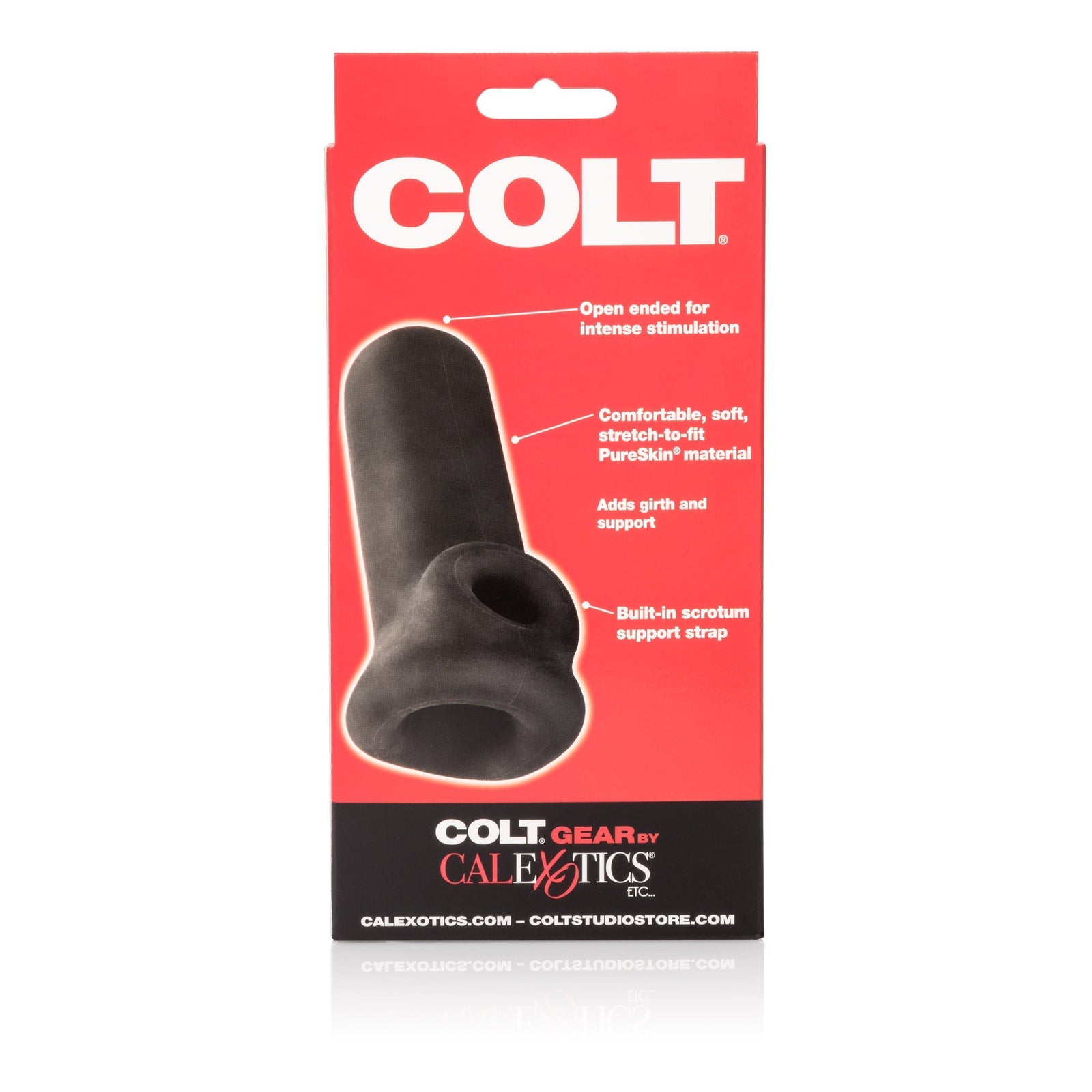 California Exotics - COLT Soft Slammer Cock Sleeve (Black) Cock Sleeves (Non Vibration) Singapore