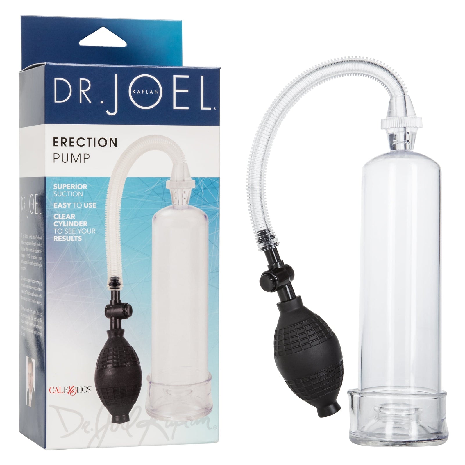 California Exotics - Dr Joel Kaplan Erection Penis Pump (Clear) Penis Pump (Non Vibration) 716770091048 CherryAffairs