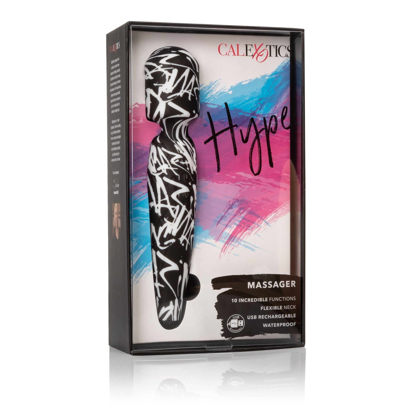 Calexotics - Hype Rechargeable Wand Massager (Multicolor) - Multicolor - Wand Massagers (Vibration) Rechargeable