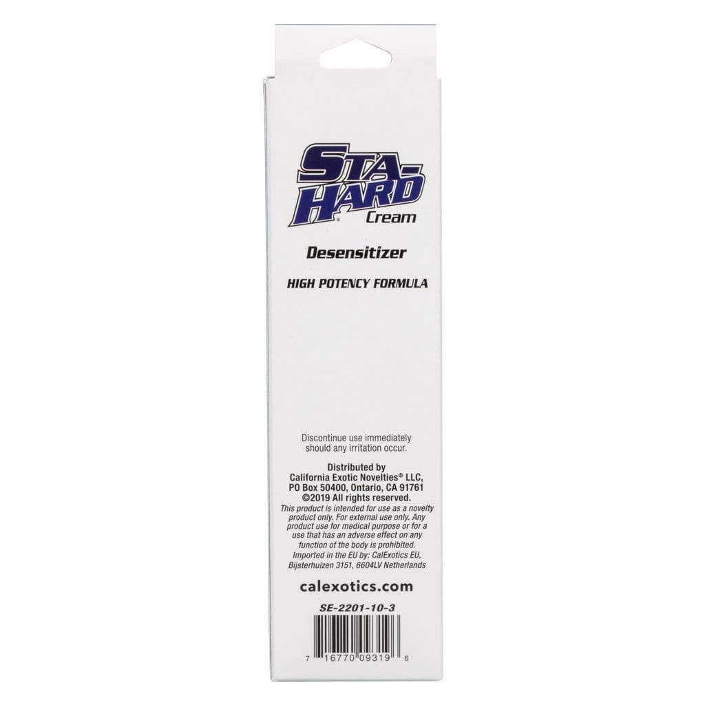 California Exotics - Sta Hard Desensitizer Delayer Cream 4oz Delayer 716770093196 CherryAffairs