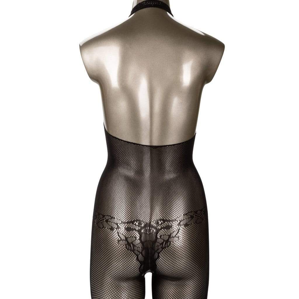 California Exotics - Scandal Halter Lace Body Suit Costume O/S (Black) Costumes 716770093578 CherryAffairs