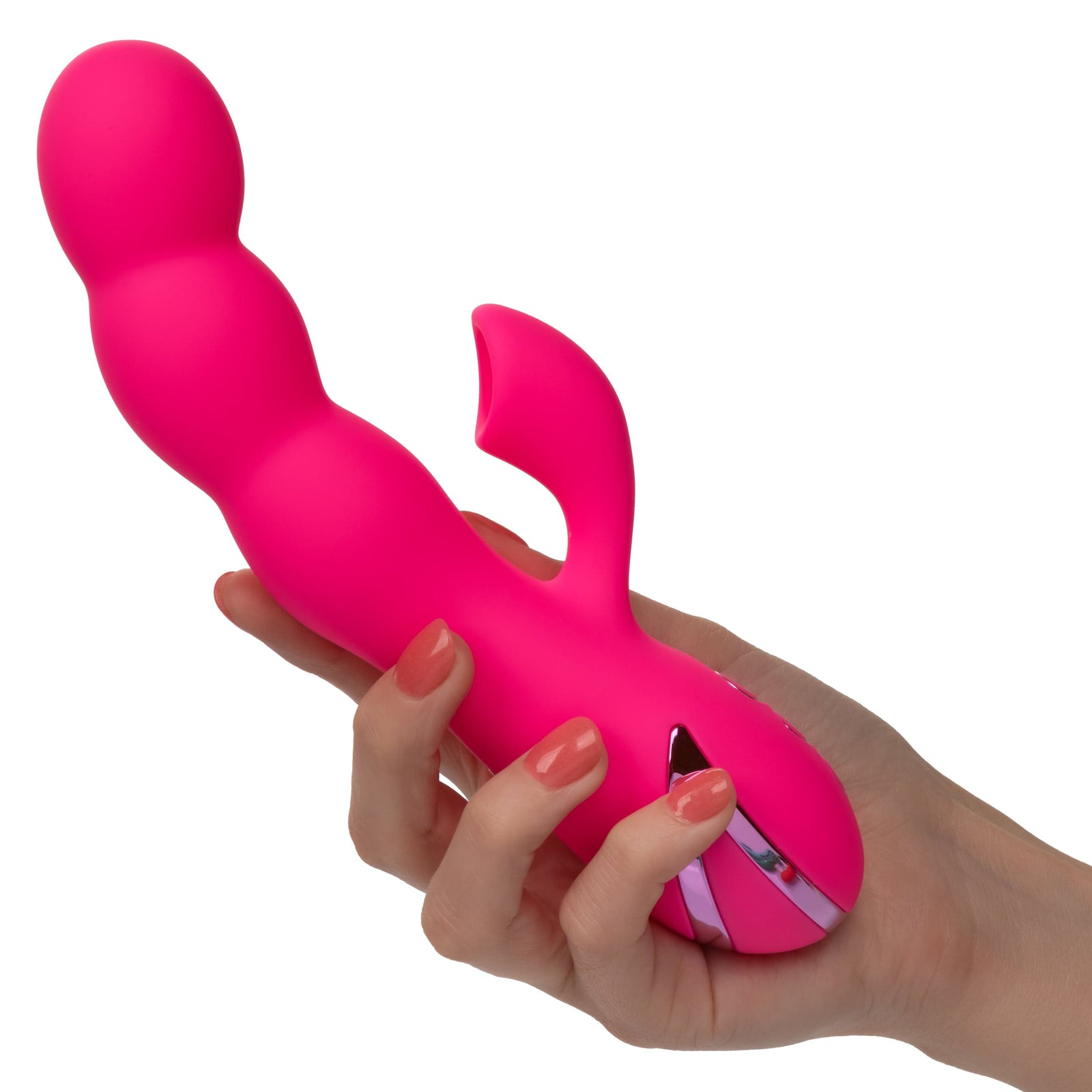 California Exotics - California Dreaming Oceanside Orgasm Suction Rabbit Vibrator (Pink) Rabbit Dildo (Vibration) Rechargeable 622853184 CherryAffairs
