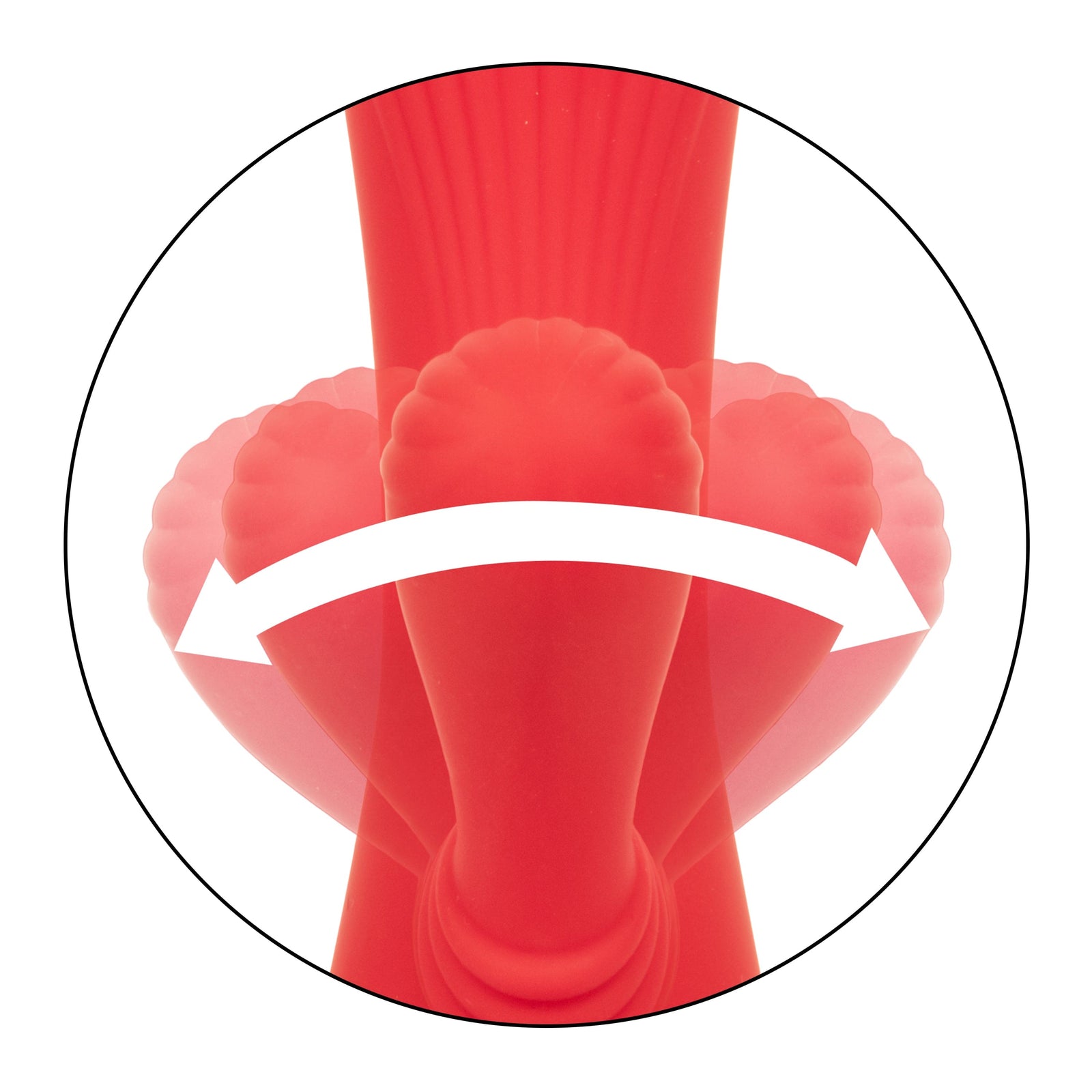 California Exotics - California Dreaming Palisades Passion Heat Swing Rabbit Vibrator (Red) Rabbit Dildo (Vibration) Rechargeable CherryAffairs