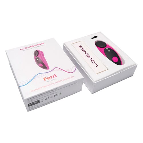Lovense - Ferri App-Controlled Panty Vibrator (Pink) Panties Massager Remote Control (Vibration) Rechargeable 728360599681 CherryAffairs