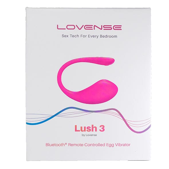 Lovense - Lush 3 App-Controlled Bullet Egg Vibrator (Pink) Wireless Remote Control Egg (Vibration) Rechargeable 728360599728 CherryAffairs