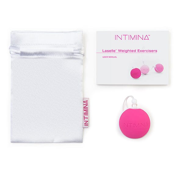 Intimina - Laselle Weighted Kegel Exerciser 48g (Pink) Kegel Balls (Non Vibration) CherryAffairs