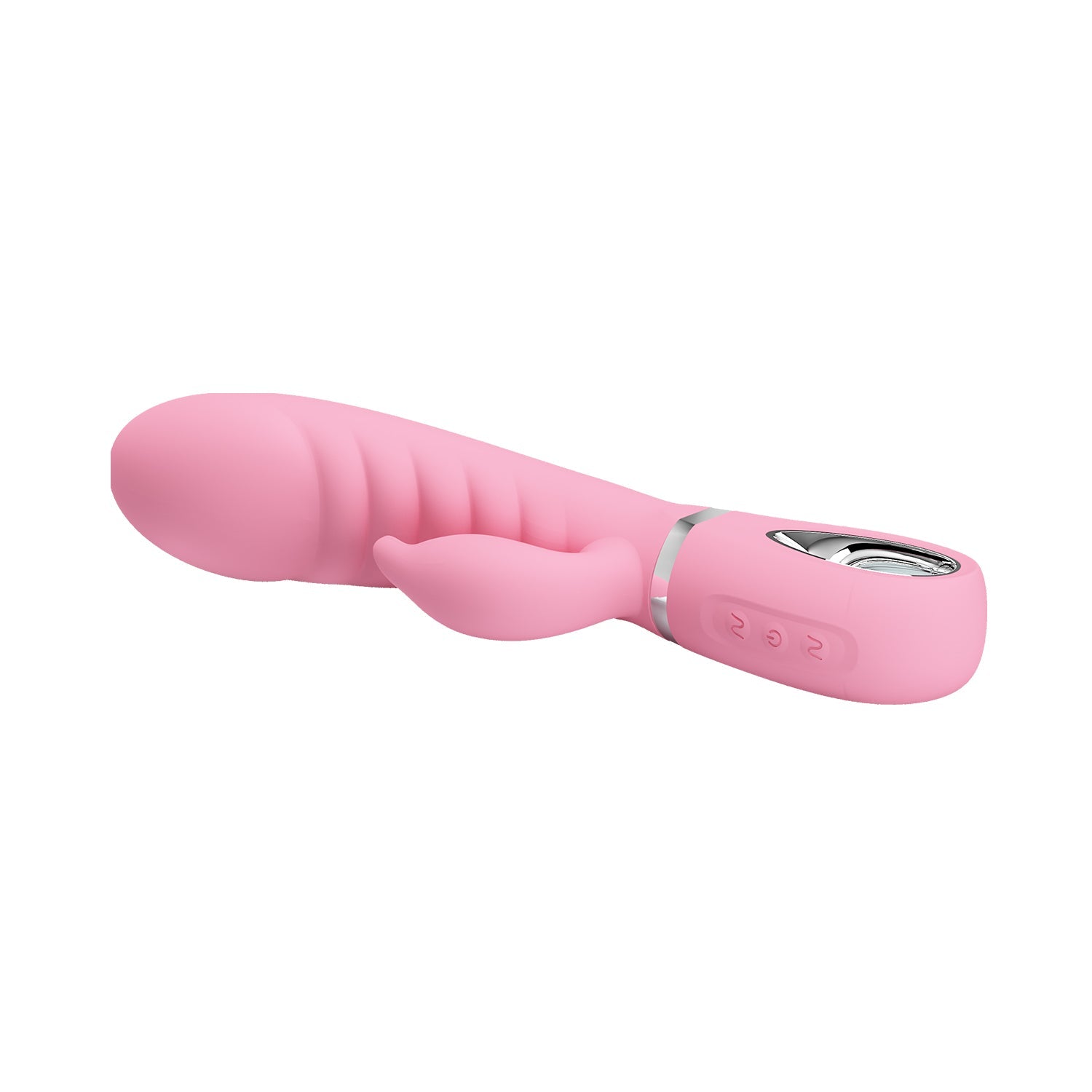 Pretty Love - Prescott Flexible Rabbit Vibrator (Pink) - Pink - Rabbit Dildo (Vibration) Rechargeable