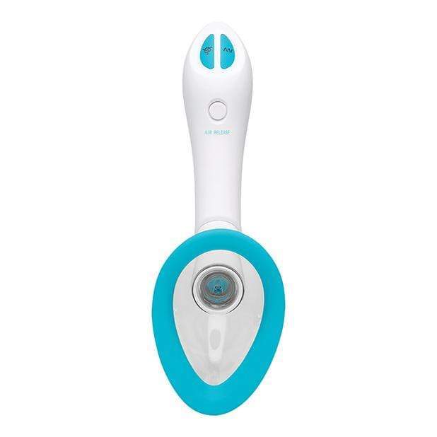 Doc Johnson - Bloom Intimate Body Automatic Vibrating Rechargeable Body Pump (Blue) Clitoral Pump (Vibration) Rechargeable 782421077730 CherryAffairs