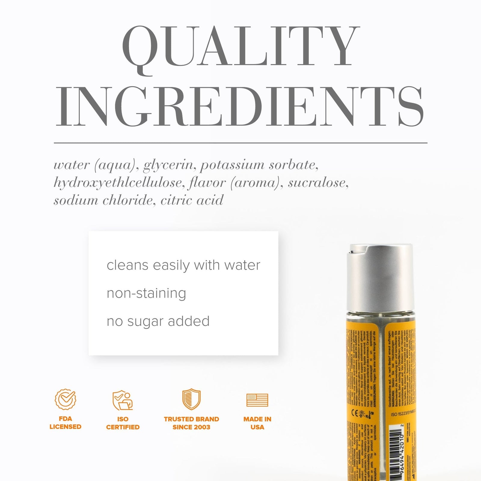 System - Cocktails - Mimosa - Lubricant 2 floz / 60 mL - 60ml - Lube (Water Based)