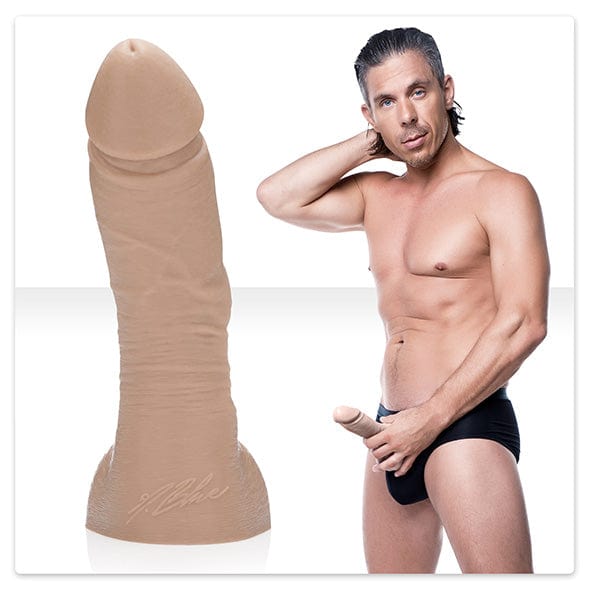 Fleshlight - Fleshlight Guys Mick Blue Dildo (Beige) Realistic Gay Dildo w/o suction cup (Non Vibration) 810476010249 CherryAffairs
