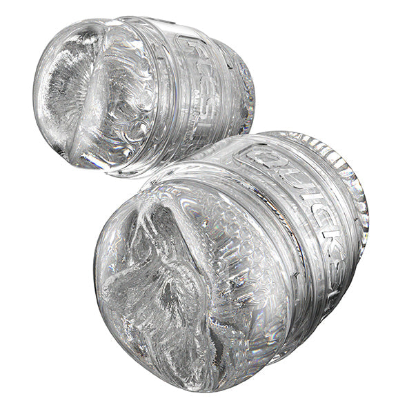 Fleshlight - Quickshot Mia Malkova Compact Stroker Masturbator - Clear - Masturbator Vagina (Non Vibration)