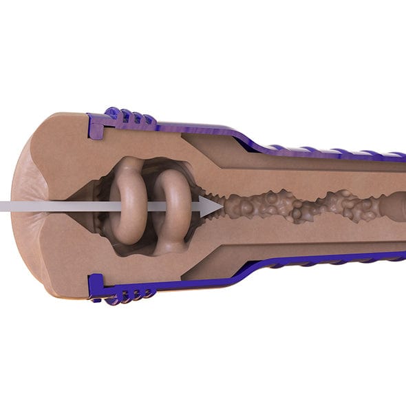 Fleshlight - Fleshlight Boost Blast Female Masturbator Ass (Light Medium Flesh) Masturbator Ass (Non Vibration) 810476011321 CherryAffairs