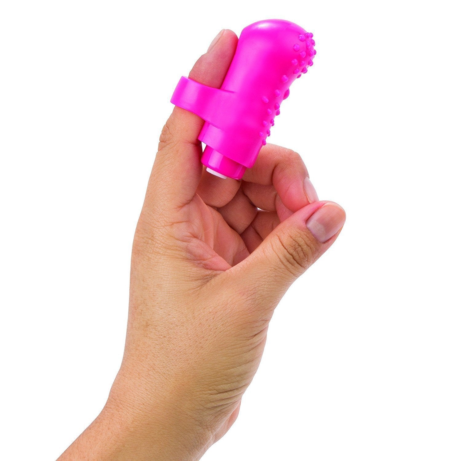 The Screaming O - Charged FingO Rechargeable Finger Vibe (Pink) Clit Massager (Vibration) Rechargeable Singapore
