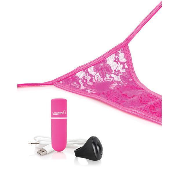 The Screaming O - My Secret Rechargeable Remote Control Panty Vibrator (Pink) Lingerie (Vibration) Rechargeable Singapore