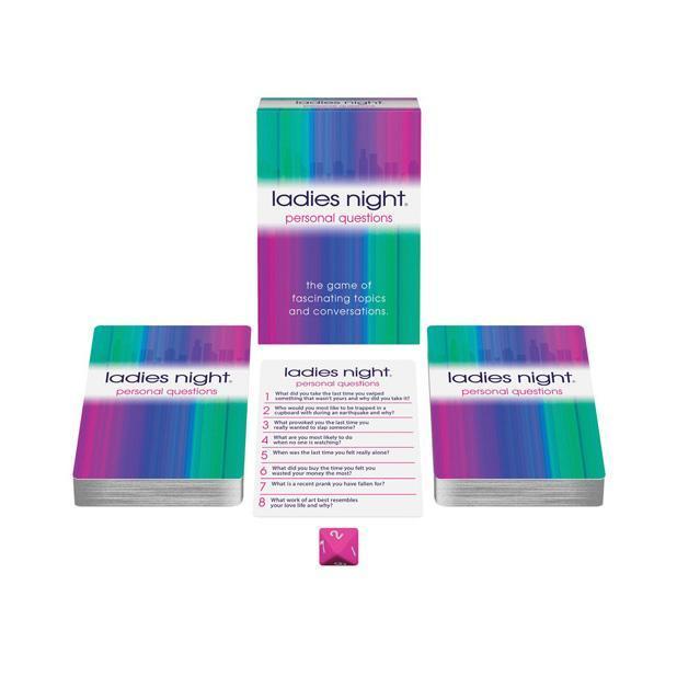 Kheper Games - Ladies Night Personal Questions Card Game (White) Games Durio Asia