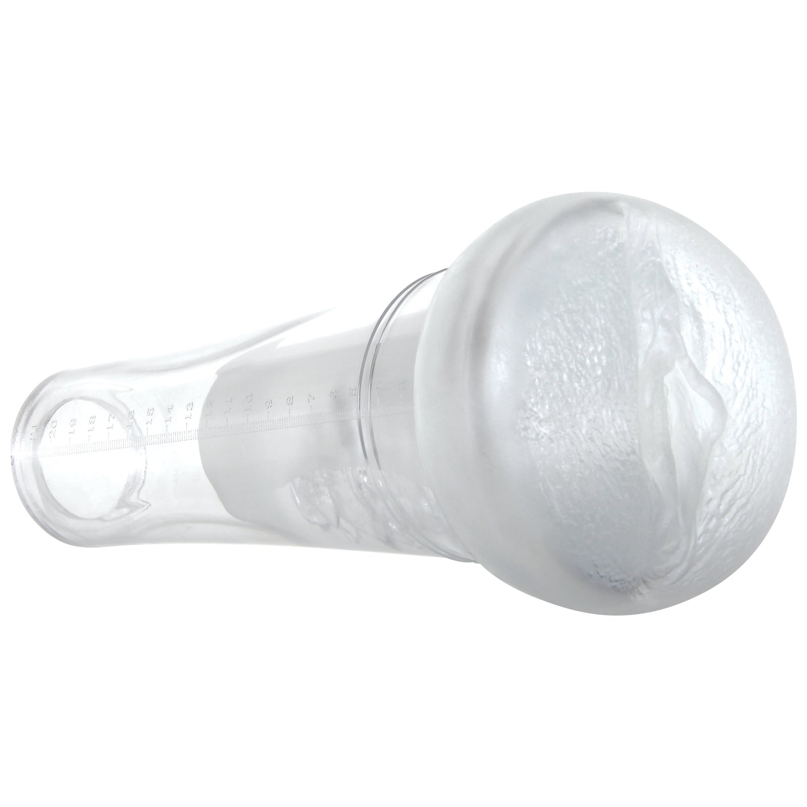Zero Tolerance - Sucking Good Rechargeable Vacuum Suction Vibrating Masturbator Penis Pump (White) - White